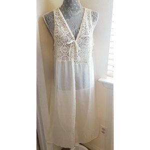 5/$25 Swimsuit pool beach cover up Kimono Duster